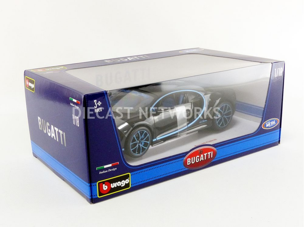 BBURAGO 11040BK BUGATTI CHIRON WORLD RECORD 2017 1:18 - Image 12