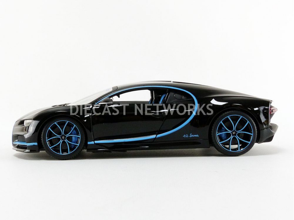 BBURAGO 11040BK BUGATTI CHIRON WORLD RECORD 2017 1:18 - Image 3