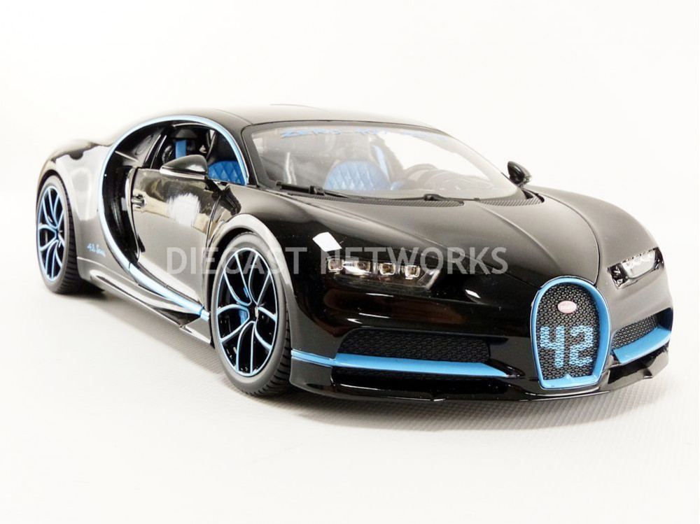 BBURAGO 11040BK BUGATTI CHIRON WORLD RECORD 2017 1:18 - Image 7