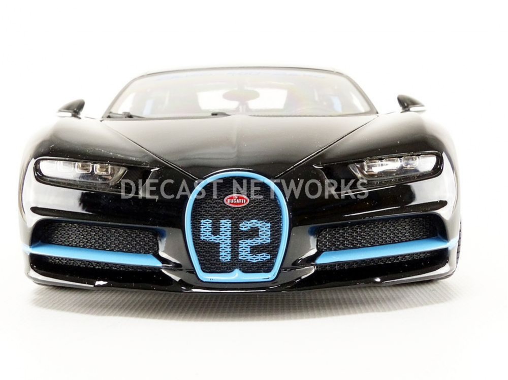 BBURAGO 11040BK BUGATTI CHIRON WORLD RECORD 2017 1:18 - Image 8